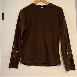 Columbia | Embroidered Fleece Long Sleeve Shirt